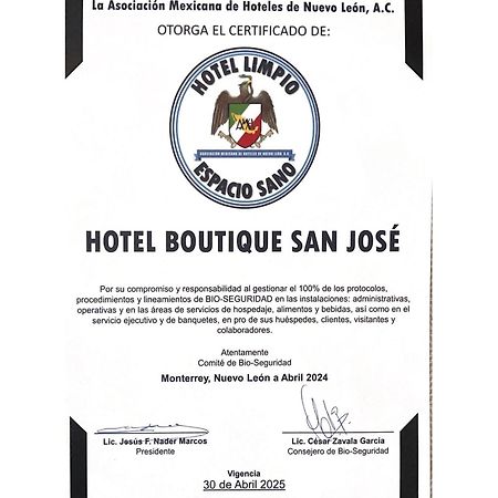 San Jose Suites Boutique Linares Buitenkant foto
